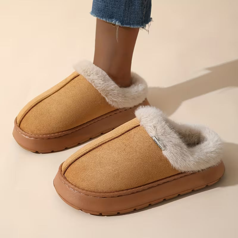 Elvoro Maison Slippers: luxe pluche pantoffels voor thuis