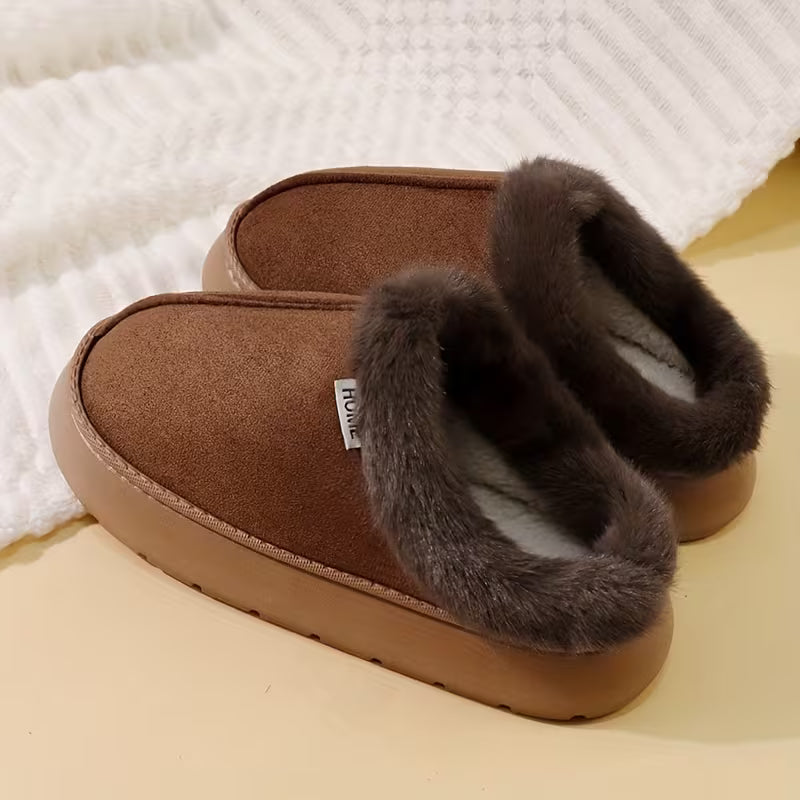 Elvoro Maison Slippers: luxe pluche pantoffels voor thuis