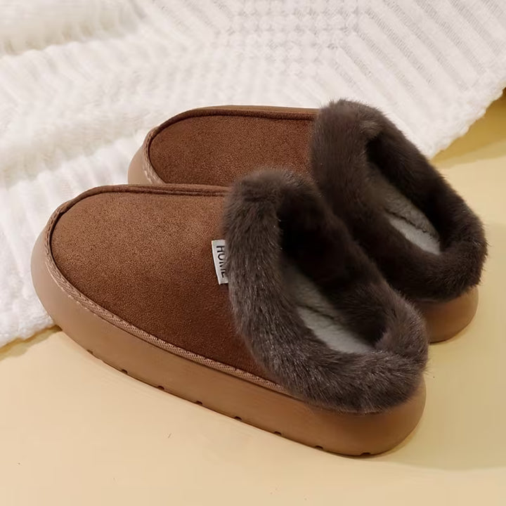 Elvoro Maison Slippers: luxe pluche pantoffels voor thuis