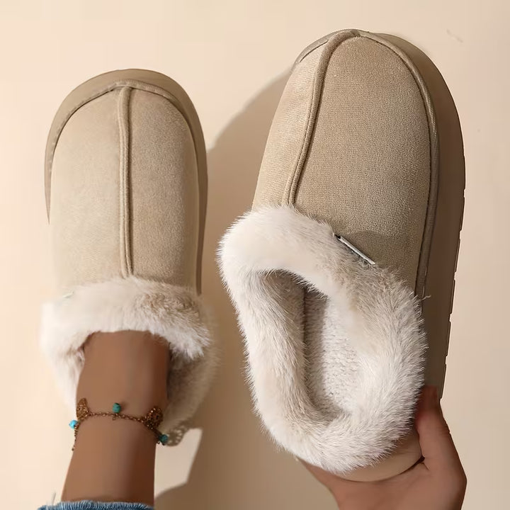 Elvoro Maison Slippers: luxe pluche pantoffels voor thuis