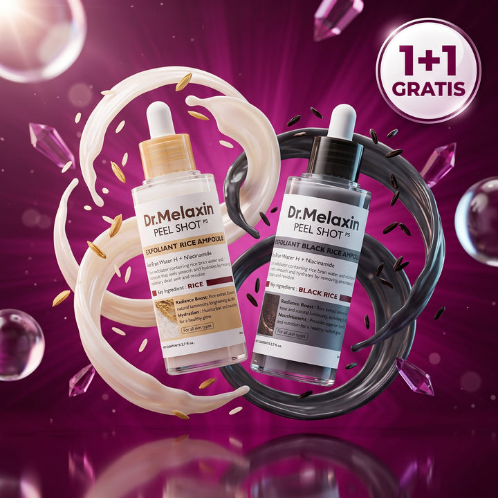 Dr Melaxin Peel Shot Rice Ampoule Duo