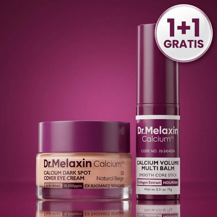 Calcium Dark Spot Correcting Eye Cream & Volume Multi Balm Duo | #1 Bestseller