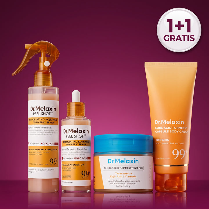 Dr Melaxin Kojic Acid Amber Face & Body Care Set