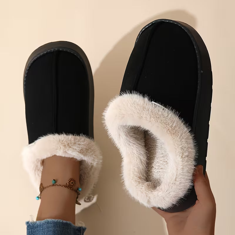 Elvoro Maison Slippers: luxe pluche pantoffels voor thuis