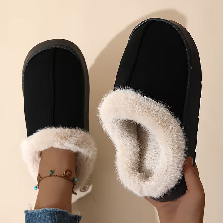 Elvoro Maison Slippers: luxe pluche pantoffels voor thuis