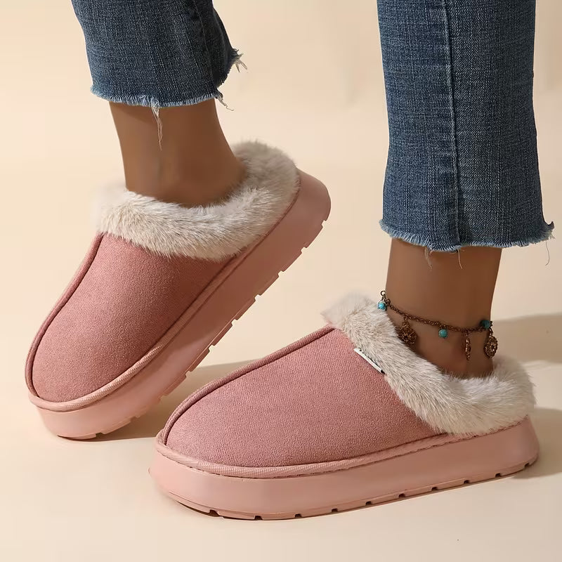 Elvoro Maison Slippers: luxe pluche pantoffels voor thuis