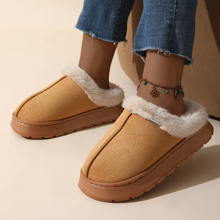 Elvoro Maison Slippers: luxe pluche pantoffels voor thuis