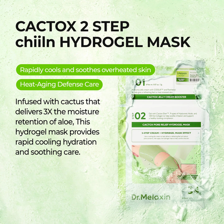 Cactox De-Puffing Pore Tox Gel Mask 4EA