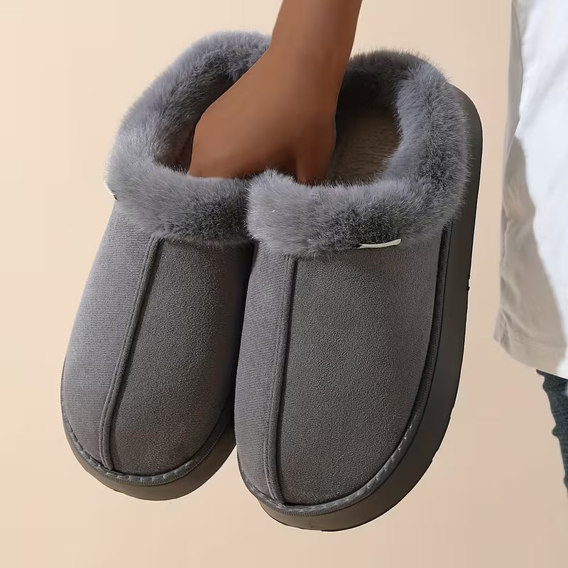 Elvoro Maison Slippers: luxe pluche pantoffels voor thuis