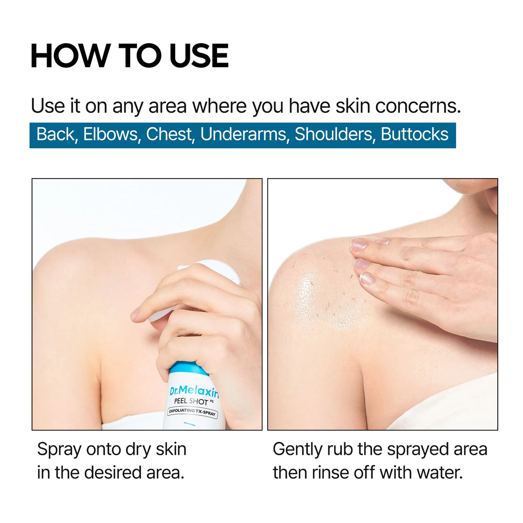 TX Peel Shot Face & Body Duo